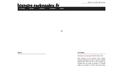Desktop Screenshot of histoire.rocknsolex.fr